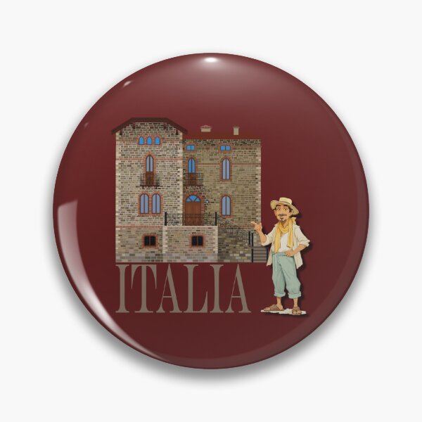 Item preview, Drawing from the series Houses and Castles of the Emilia-Romagna Region in Italy designed and sold by Tana&tanuc.