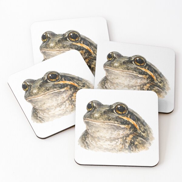 Item preview, Pobblebonk Watercolour — Eastern Banjo Frog designed and sold by Jaruart.