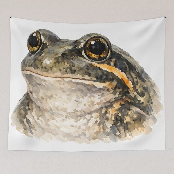 Item preview, Pobblebonk Watercolour — Eastern Banjo Frog designed and sold by Jaruart.