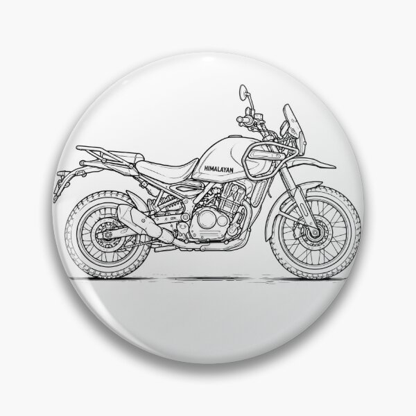 Item preview, Adventure Motorcycle Design designed and sold by thesmokeydogs.