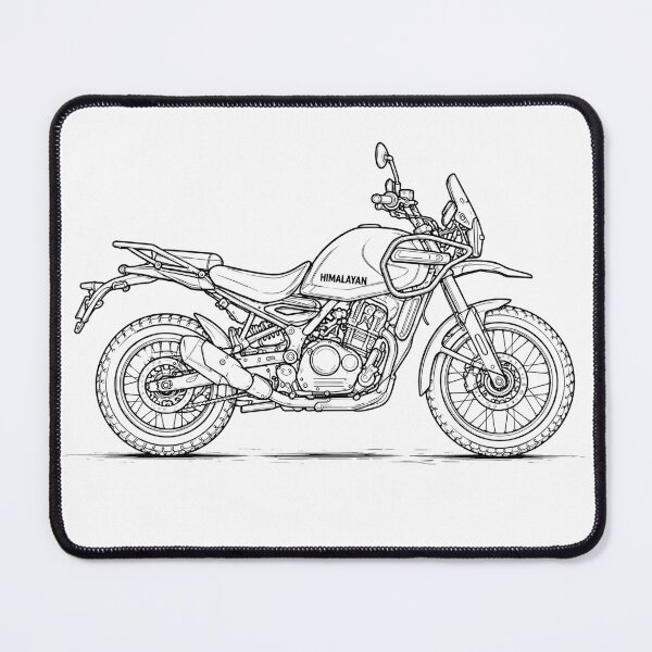Item preview, Adventure Motorcycle Design designed and sold by thesmokeydogs.