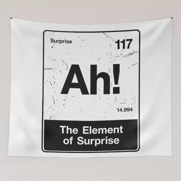 Item preview, Ah! The Element Of Surprise  designed and sold by kelvinmunene13.