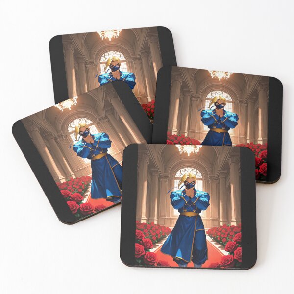 Item preview, Anime - Mysterious Character with Domino Mask, Fantastic and Symmetrical Scene designed and sold by Zone--Gaming.