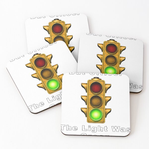 Item preview, But Officer, the Light Was Green designed and sold by BSCI Designs.