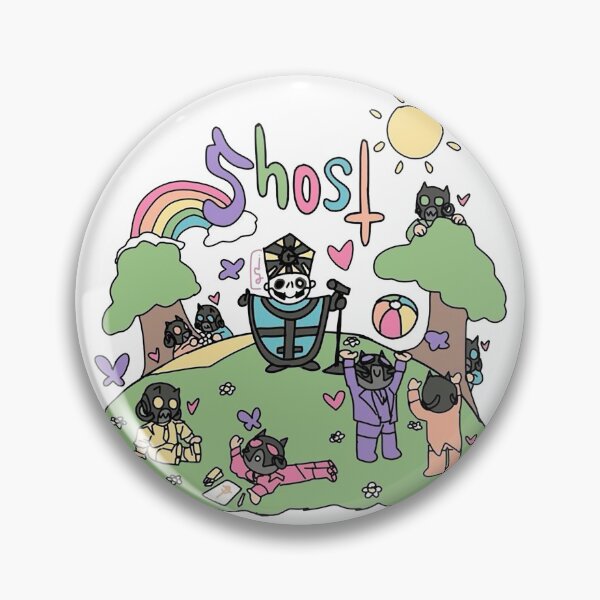 Item preview, Ghost Band Cute Ghoul Picnic Doodle Art designed and sold by virkali77.