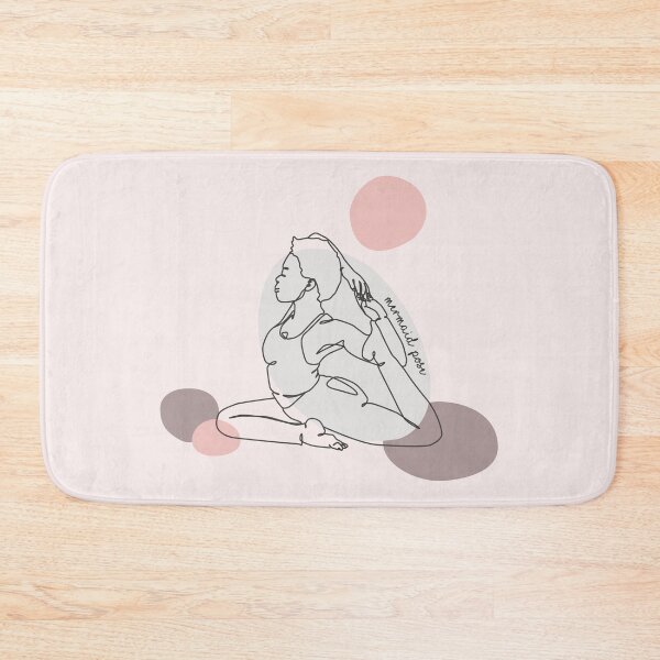 Item preview, Mermaid Pose - Yoga Line Art Series designed and sold by TheThankfulTyne.