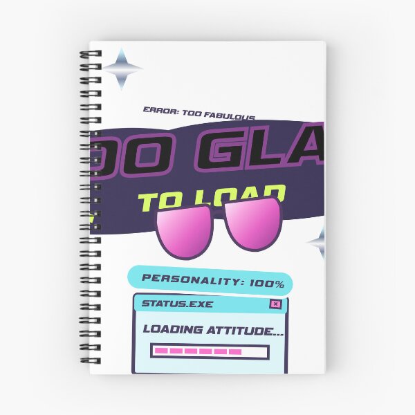 Item preview, Too Glam to Load – Y2K Sticker Sheet Aesthetic Design designed and sold by FlamoArt.