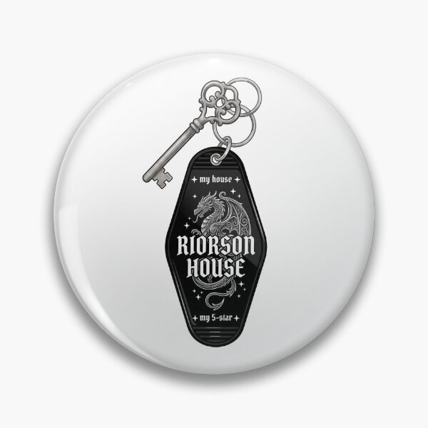 Item preview, Riorson House - Fourth Wing Key Tag Design designed and sold by LunnaAtica.