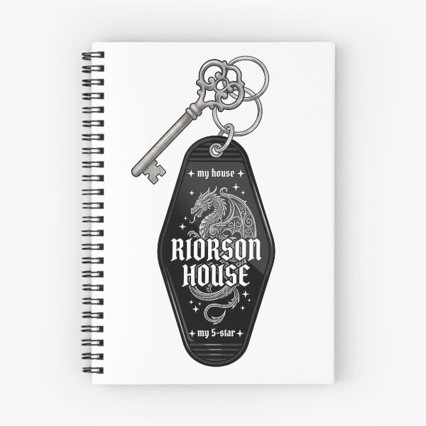 Item preview, Riorson House - Fourth Wing Key Tag Design designed and sold by LunnaAtica.