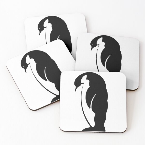 Item preview, Emperor Penguin Black Vector Silhouette designed and sold by Keltoi-art.