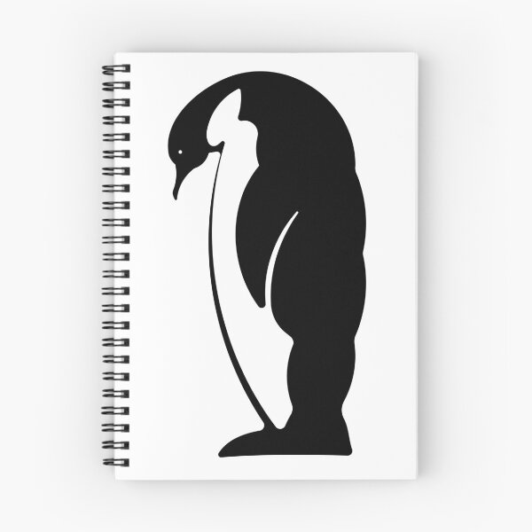 Item preview, Emperor Penguin Black Vector Silhouette designed and sold by Keltoi-art.