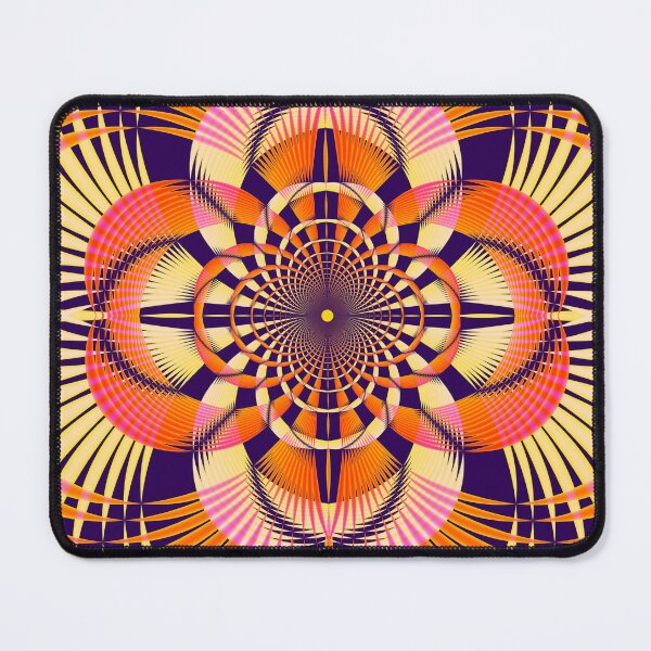 Item preview, Art Deco Geometric Fractal Mandala Pattern designed and sold by pinkal.