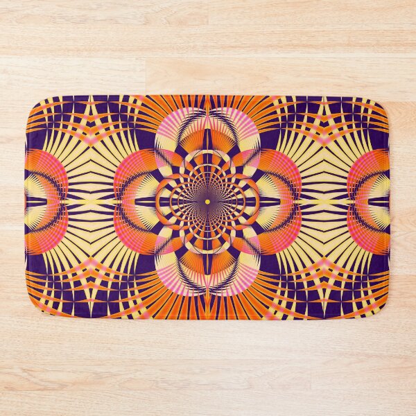 Item preview, Art Deco Geometric Fractal Mandala Pattern designed and sold by pinkal.