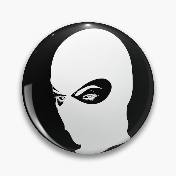 Item preview, Beautiful eyes beneath the balaclava | Female gangster | Balaclava design designed and sold by ProdbyNiECO.