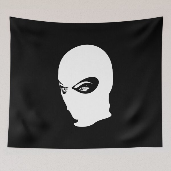 Item preview, Beautiful eyes beneath the balaclava | Female gangster | Balaclava design designed and sold by ProdbyNiECO.