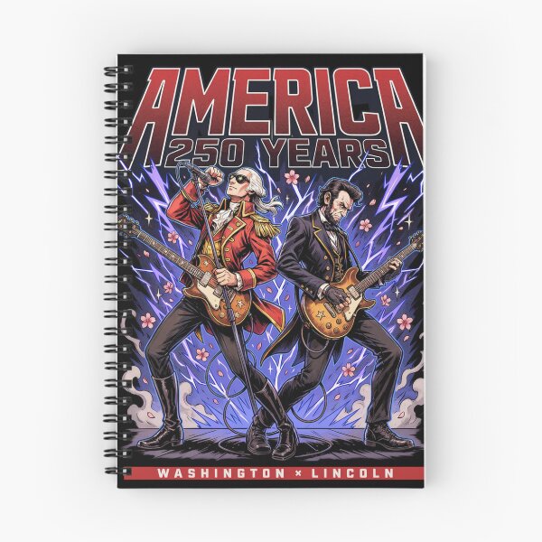 Item preview, Presidents Rock Washington Lincoln Guitar America 250 Years v7 designed and sold by DarylWelsh2024.