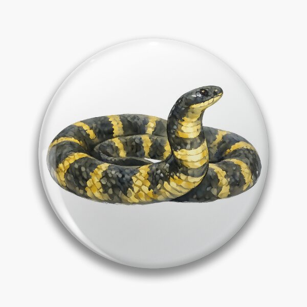 Item preview, Tiger Snake — Painted Native Serpent designed and sold by Jaruart.