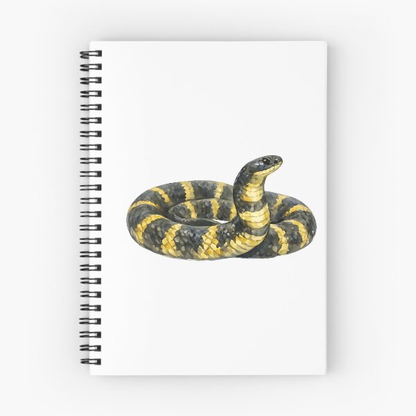 Item preview, Tiger Snake — Painted Native Serpent designed and sold by Jaruart.