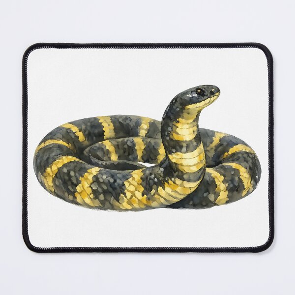 Item preview, Tiger Snake — Painted Native Serpent designed and sold by Jaruart.