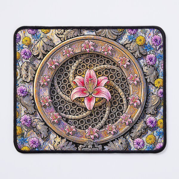 Item preview, “FLOWERS ON THE CASTLE WALL (Medieval)” designed and sold by RiverDeeDesigns.