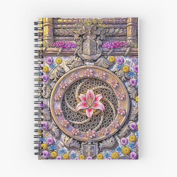 Item preview, “FLOWERS ON THE CASTLE WALL (Medieval)” designed and sold by RiverDeeDesigns.
