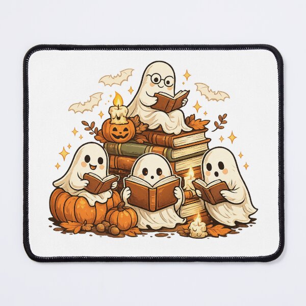 Item preview, Cute-Ghost-Book-Club-Halloween designed and sold by afr-saad.