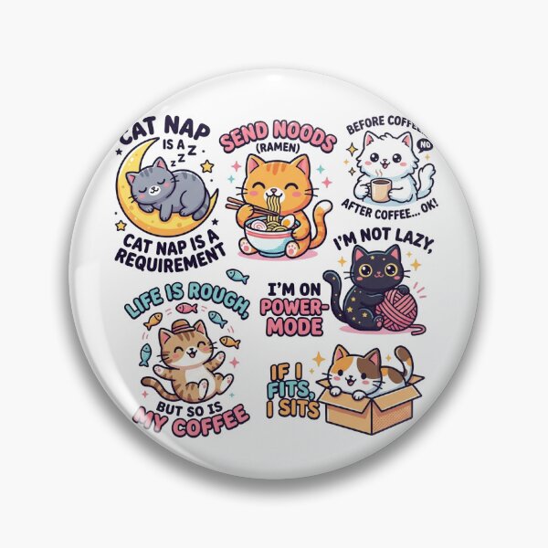 Item preview, Kawaii Funny Meme Cat Sticker - Cute Adorable Kitten Meme Design designed and sold by Bangcen.