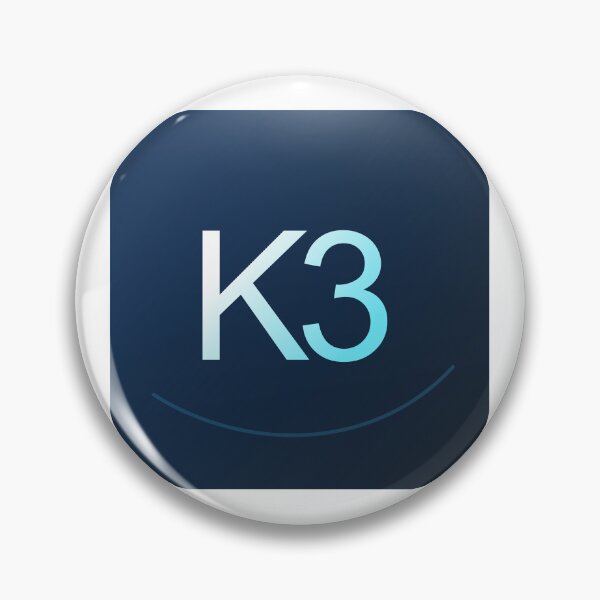 Item preview, Kimi K3 Minimalist Blue AI App Icon Design designed and sold by virkali77.