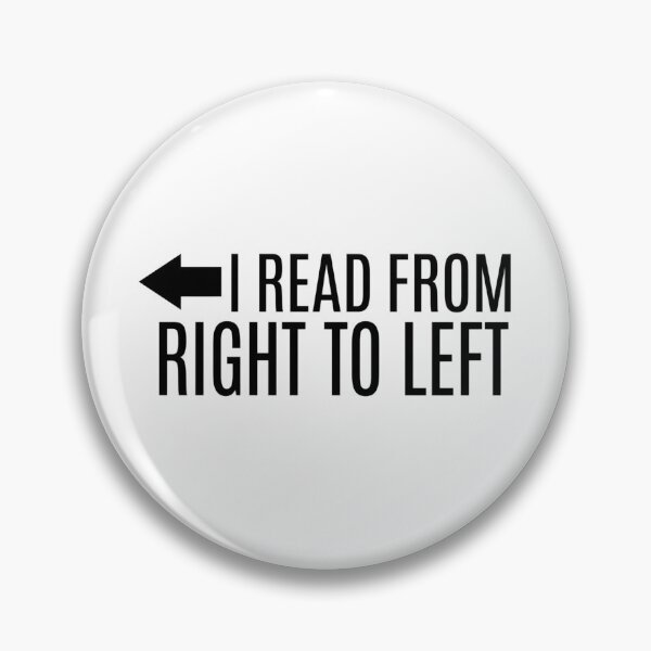 Item preview, I Read From Right To Left Manga Fan designed and sold by Lofi Otaku Design.