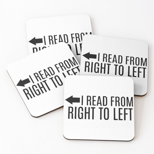 Item preview, I Read From Right To Left Manga Fan designed and sold by Lofi Otaku Design.