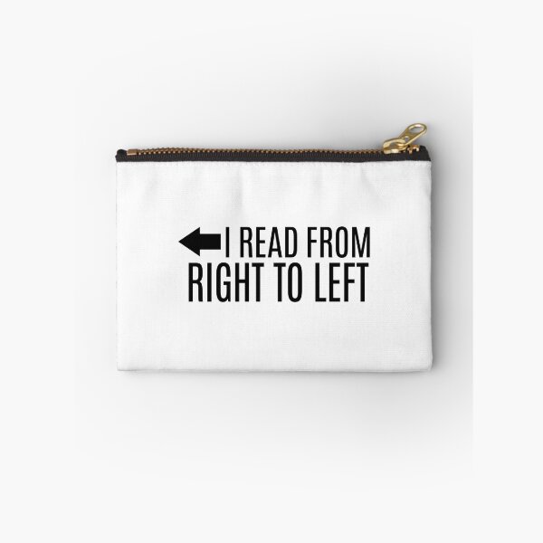 Item preview, I Read From Right To Left Manga Fan designed and sold by Lofi Otaku Design.