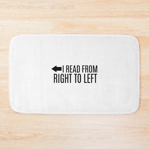 Item preview, I Read From Right To Left Manga Fan designed and sold by Lofi Otaku Design.