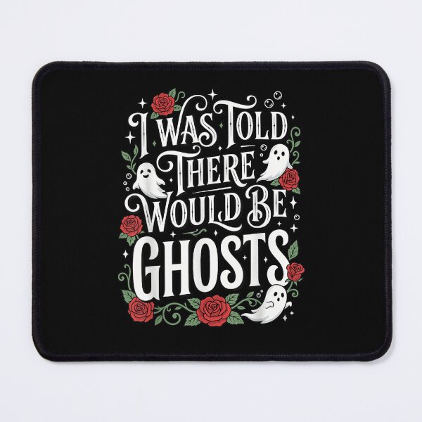 Item preview, Retro Halloween I Was Told There Would Be Ghosts Cute Floral Bouquet designed and sold by VedaSeraphina.