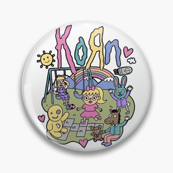 Item preview, Korn Band Cute Playground Doodle Artwork designed and sold by virkali77.