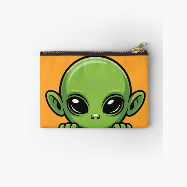 Artikelvorschau, Niedliches Alien-Baby – Kawaii-Kunst mit grünem Alien entworfen und verkauft von Raloel Art.