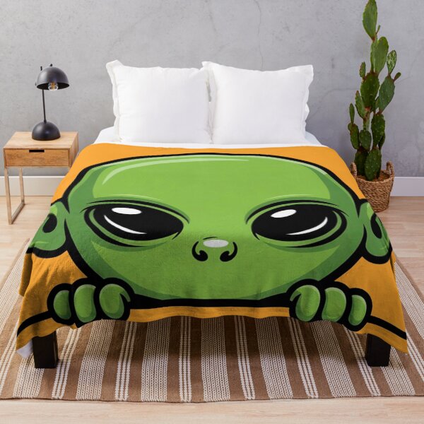 Item preview, Cute Alien Baby - Kawaii Green Alien Art designed and sold by Outlet Raloel.