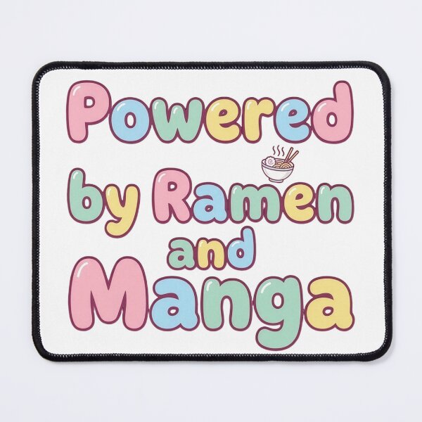Item preview, Powered by Ramen and Manga Kawaii Anime designed and sold by Lofi Otaku Design.