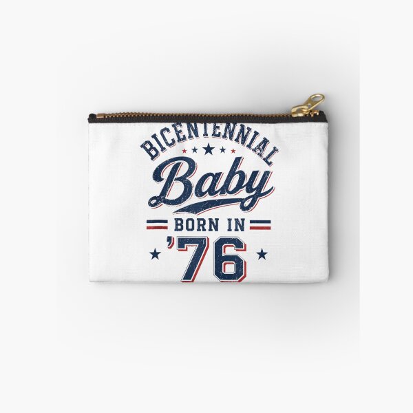 Item preview, Vintage Bicentennial Baby Born In 1976 Retro Distressed 50th Birthday Gift designed and sold by VedaSeraphina.