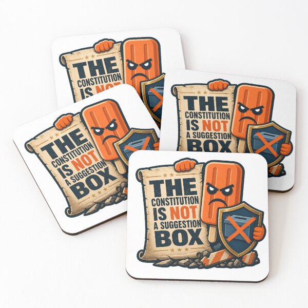 Item preview, The Constitution Is Not a Suggestion Box designed and sold by Angry Creamsicle.
