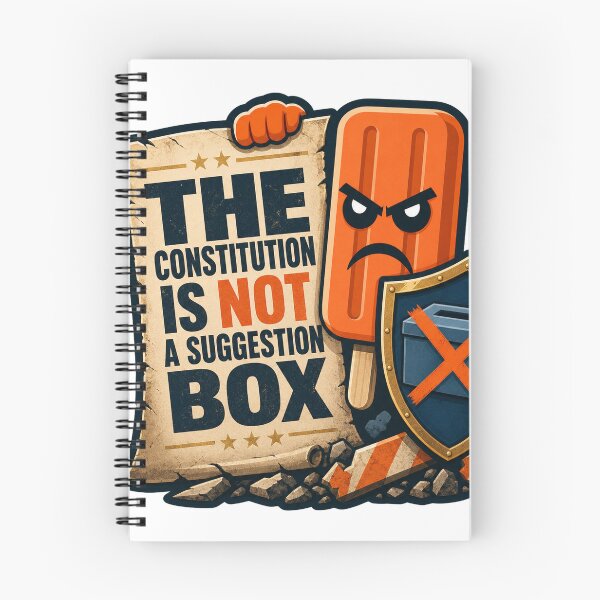 Item preview, The Constitution Is Not a Suggestion Box designed and sold by Angry Creamsicle.