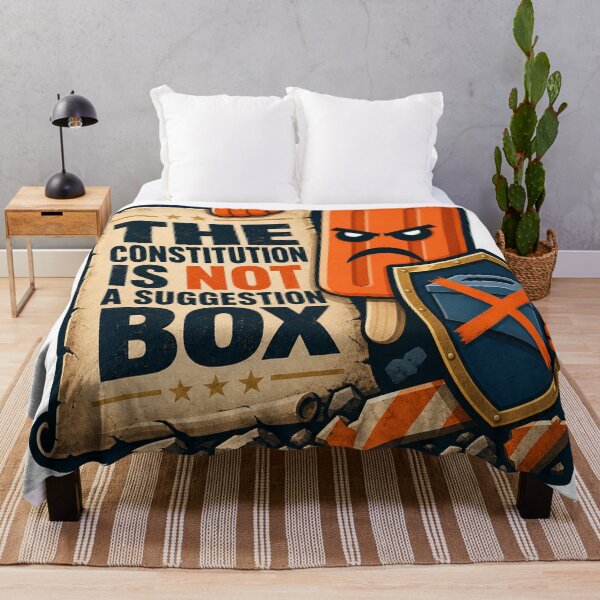 Item preview, The Constitution Is Not a Suggestion Box designed and sold by Angry Creamsicle.