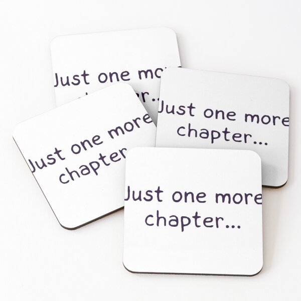 Item preview, Just One More Chapter Funny Manga Reader designed and sold by Lofi Otaku Design.
