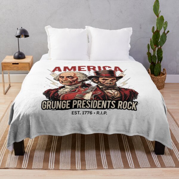 Item preview, Presidents Rock Washington Lincoln Guitar America 250 Years v8 designed and sold by DarylWelsh2024.