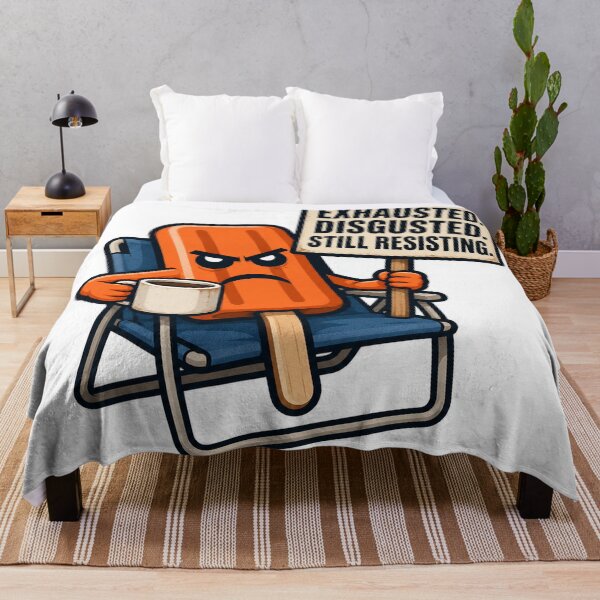 Item preview, Exhausted. Disgusted. Still Resisting. designed and sold by Angry Creamsicle.