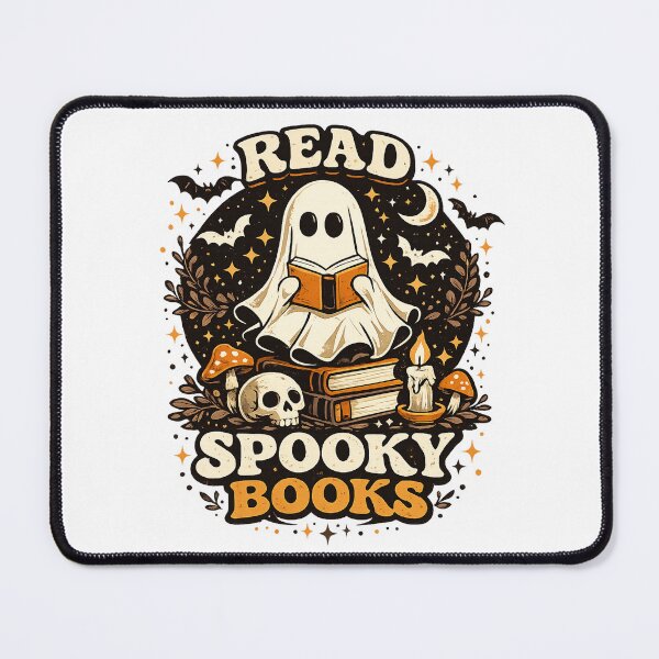 Item preview, Read-Spooky-Books-Ghost-Halloween designed and sold by afr-saad.