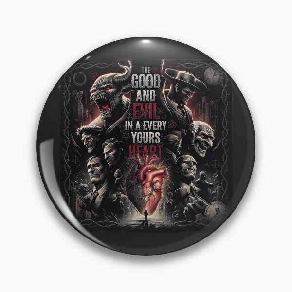 Item preview, Dark Fantasy Moral Duality Heart designed and sold by Voodoo Store Paranormal Collections.
