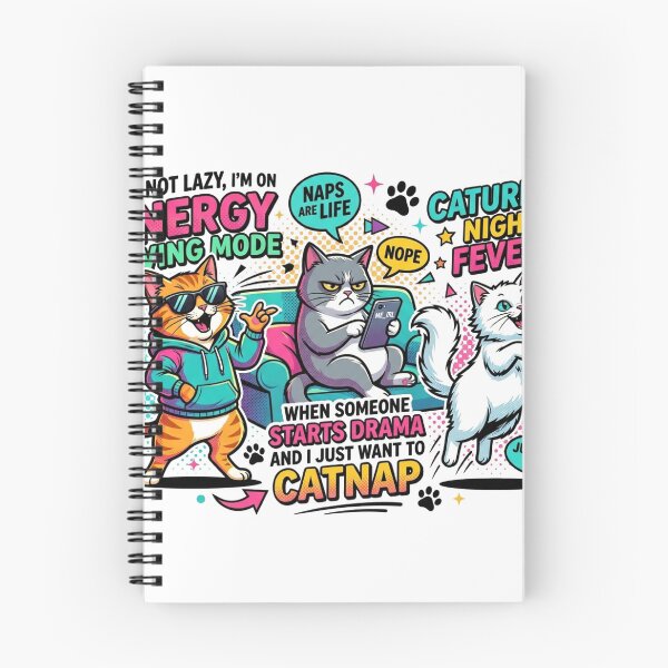 Item preview, Vibrant Pop Art Funny Cat Meme - Colorful Retro Feline Design designed and sold by Bangcen.