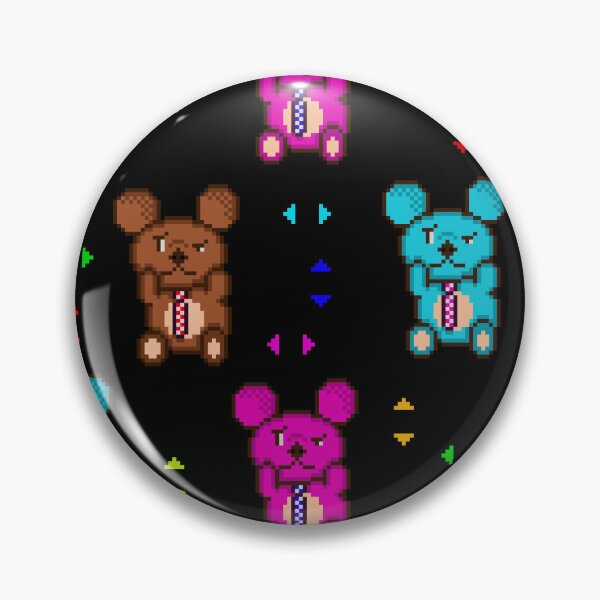 Item preview, Three Cute Pixel Bears Pack - Colorful Retro designed and sold by RetroRlx.