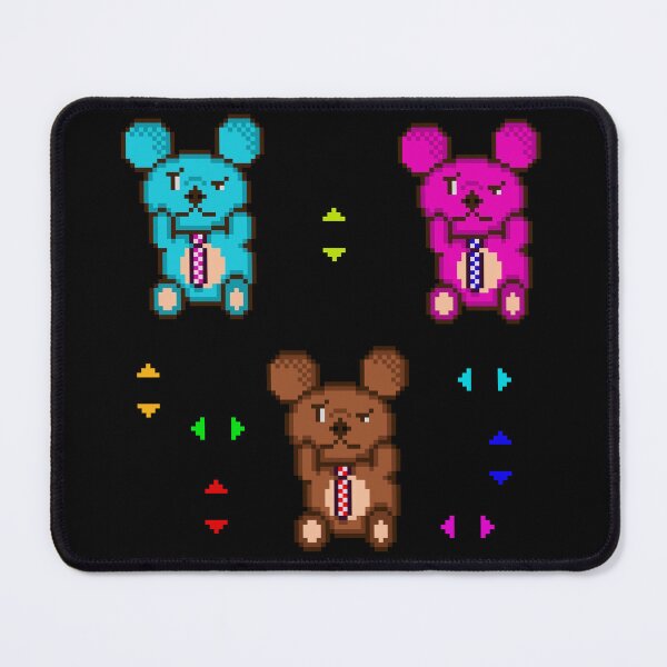 Item preview, Three Cute Pixel Bears Pack - Colorful Retro designed and sold by RetroRlx.