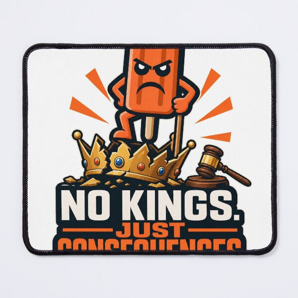 Item preview, No Kings. Just Consequences. designed and sold by Angry Creamsicle.